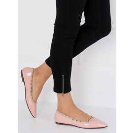 Balerínky s růžovými cvočky 127-16 Pink 2