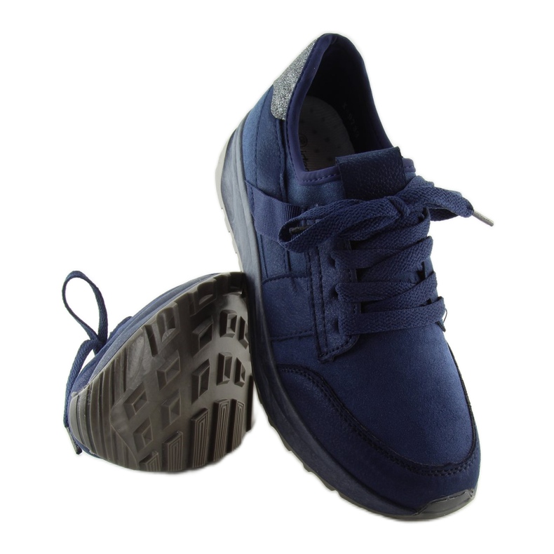 Tmavě modrá sportovní obuv X-9733 Blue námořnická modrá 1