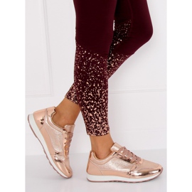 Růžová sportovní obuv LR88082 Champagne růžový 2 Růžová sportovní obuv LR88082 Champagne růžový 2