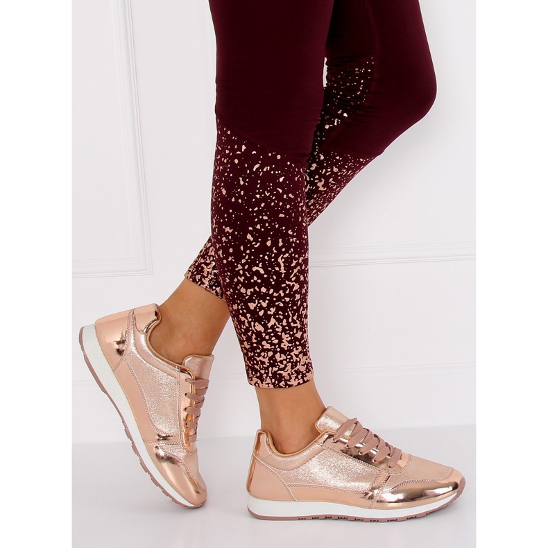 Růžová sportovní obuv LR88082 Champagne růžový 2 Růžová sportovní obuv LR88082 Champagne růžový 2