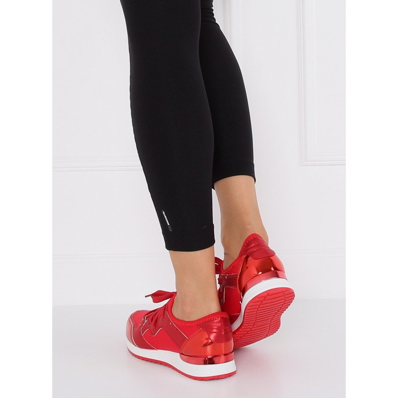 Červená sportovní obuv 6241 červená červené 2