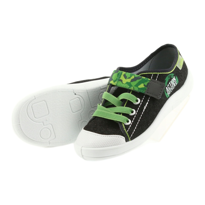 Befado dětské boty tenisky pantofle 251X102 černá 5