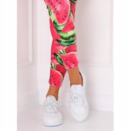 Ultra lehká bílá BY-069 Bílá sportovní obuv bílý 1