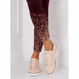 Růžové dámské tenisky K-307 Pink růžový 1