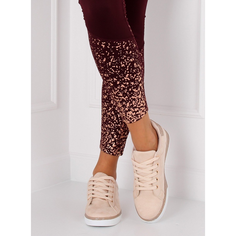 Růžové dámské tenisky K-307 Pink růžový 1