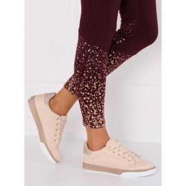 Růžové dámské tenisky K-307 Pink růžový 2