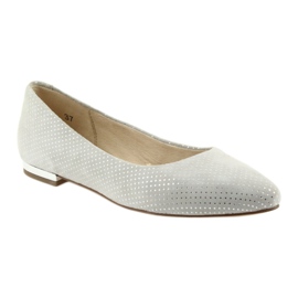 Dámské balerínky Caprice 22104 šedá 1