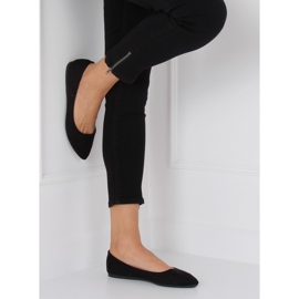 Balerínky mandlově černé prsty WD39P Black černý 1