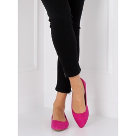 Balerína mandlový fuchsiový nos WD39P Fuchsie růžový 2