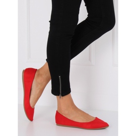 Balerínky mandlově červené prsty WD39P Red červený 1