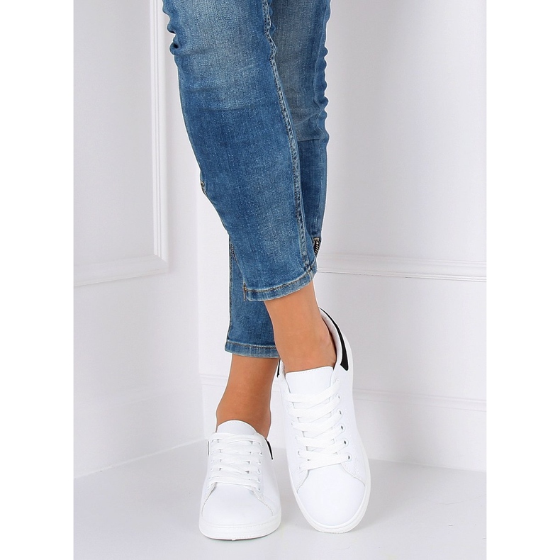 Dámské černobílé tenisky BL147P Black bílý 2