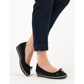 Klínová baletka černá 2