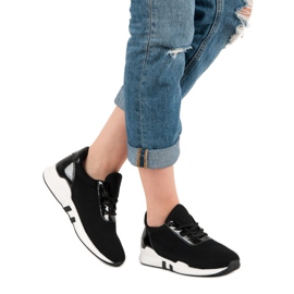 Módní sportovní obuv černá 2