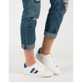 Comer Šněrovací bílé tenisky bílý 1