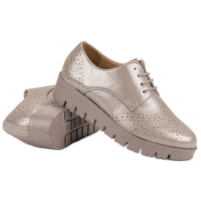 Comer Šněrovací boty hnědý 1