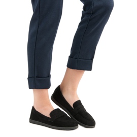 Comer Semišové mokasíny černý 1