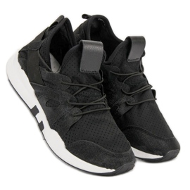 Módní sportovní obuv černý 2