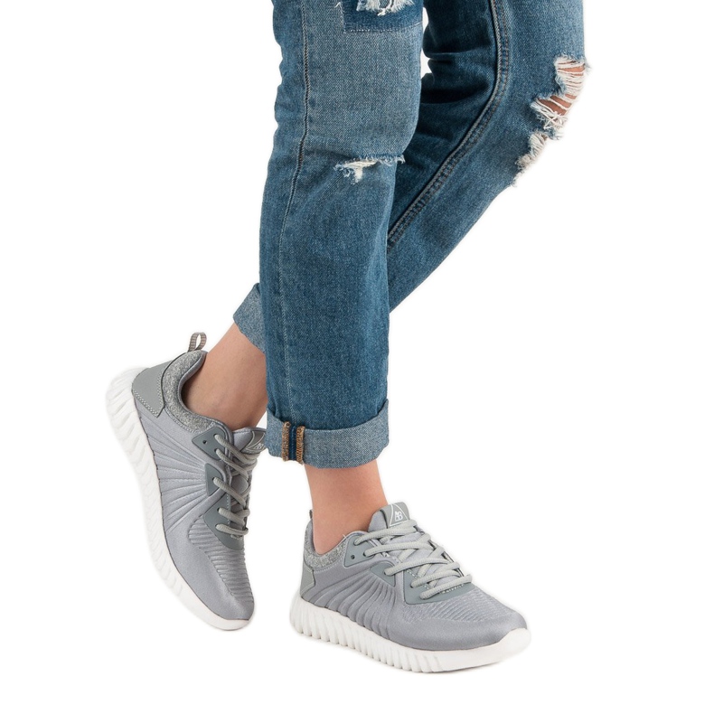 Ax Boxing Módní tréninkové boty šedá 2