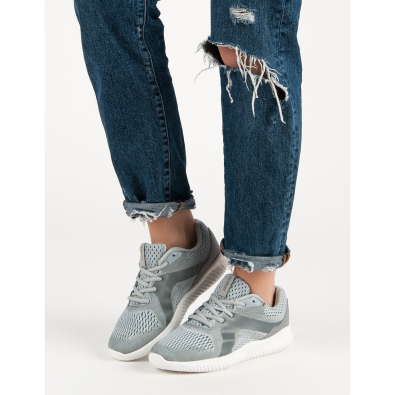 Ax Boxing Textilní sportovní obuv šedá 1