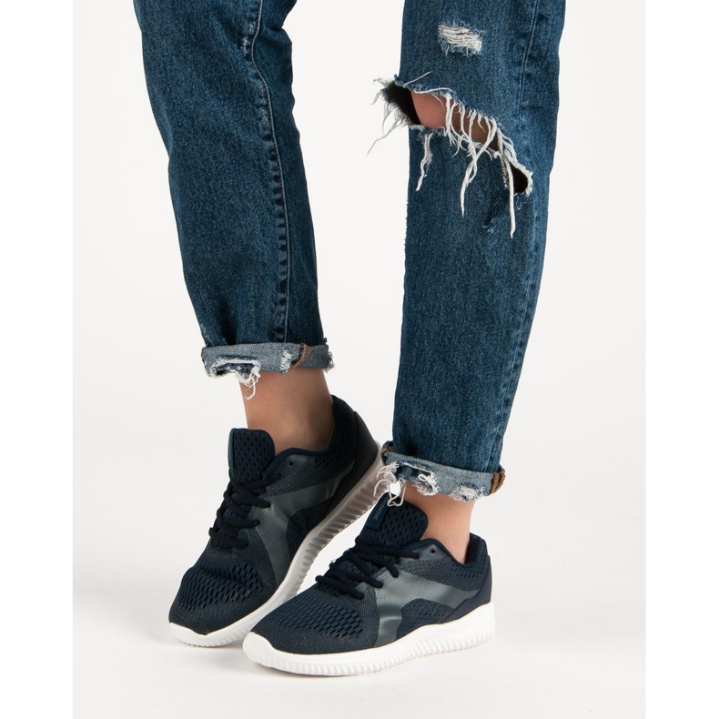 Ax Boxing Textilní sportovní obuv modrý 1 Ax Boxing Textilní sportovní obuv modrý 1