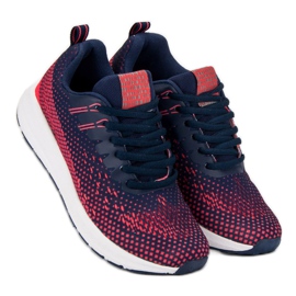 Ax Boxing Pohodlná sportovní obuv modrý červené 1
