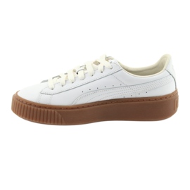 Puma Dámská bota Basket Platform Core W 001 bílý 2