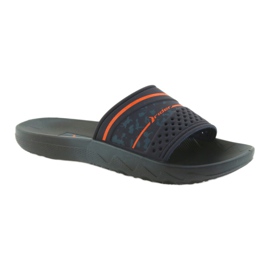 Pánské běžecké pantofle Rider 82499 tmavě modré barvy oranžový námořnická modrá 1 Pánské běžecké pantofle Rider 82499 tmavě modré barvy oranžový námořnická modrá 1