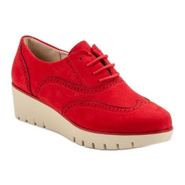 Corina Červené klínové boty 3
