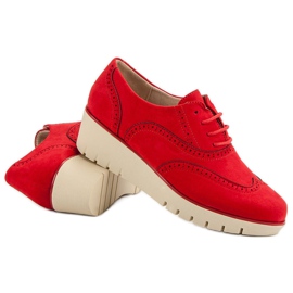 Corina Červené klínové boty 5
