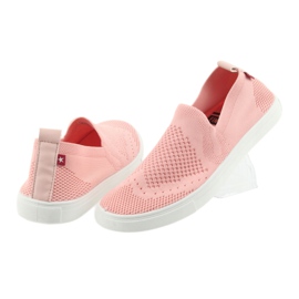 Sneakers Big Star Openwork Sneakers 274786 Salmon růžový 5