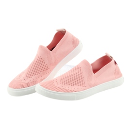 Sneakers Big Star Openwork Sneakers 274786 Salmon růžový 4
