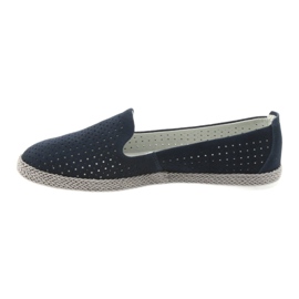 Filippo Dámské dámské balerínky espadrilky F 081 námořnická modř 2