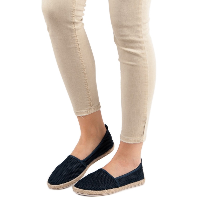 Sweet Shoes Navy Light Espadrilles modrý námořnická modř 1