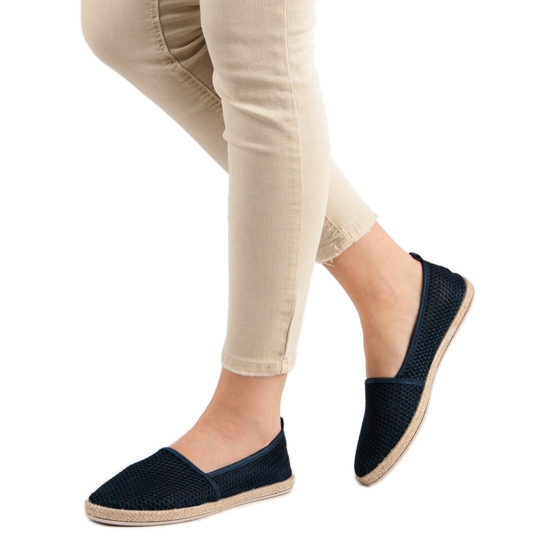 Sweet Shoes Navy Light Espadrilles modrý námořnická modř 2