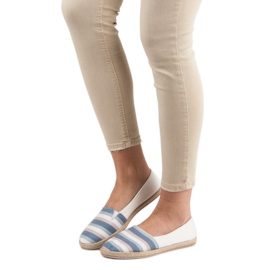 Sweet Shoes Pruhované slipy bílý modrý vícebarevný 2