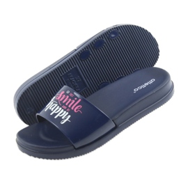 Námořnické modré pantofle Happy Atletico bílý růžový námořnická modrá 5