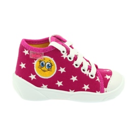 Befado barevné dětské boty 218P055 růžový 1