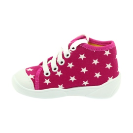 Befado barevné dětské boty 218P055 růžový 3
