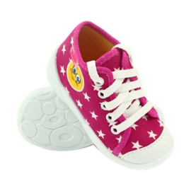 Befado barevné dětské boty 218P055 růžový 4