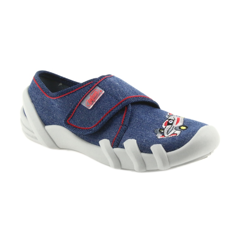 Dětské boty Befado 273X235 modrý červený 2