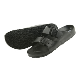 Atletico černé pánské profilované pantofle černá 4