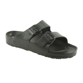 Atletico černé pánské profilované pantofle černá 1