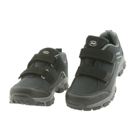 Softshellová dětská sportovní obuv ADi American Club černá šedá 4