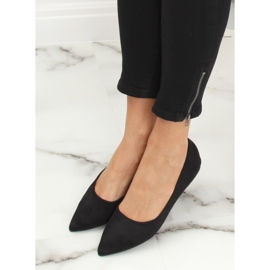 Černé dámské balerínky 3157 Black černá 2