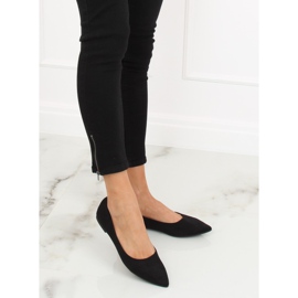 Černé dámské balerínky 3157 Black černá 1