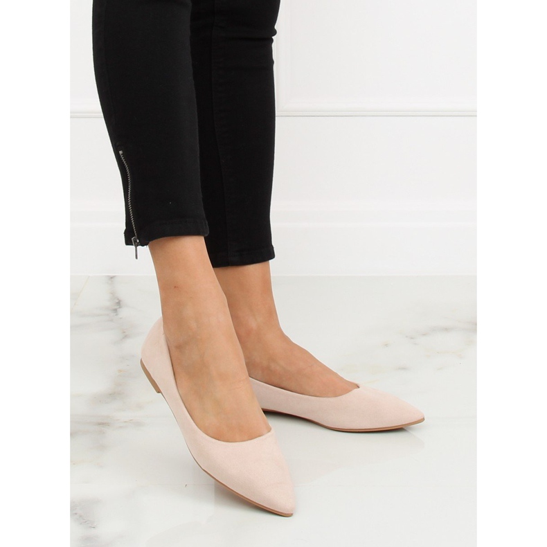 Dámské béžové balerínky 3157 béžové béžový 1