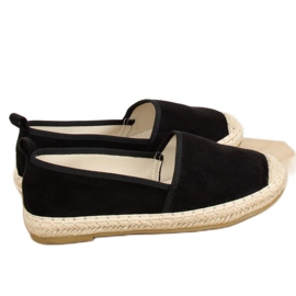 Černé dámské espadrilky A615-ESP-1 Black černý 1