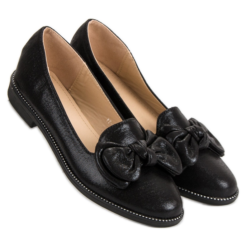 Forever Folie Černá Baletka S Mašlí 1 Forever Folie Černá Baletka S Mašlí 1