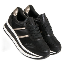 Bestelle Černé sportovní boty černá 1