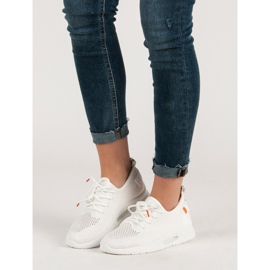 Vzdušná sportovní obuv bílý 2